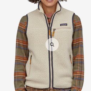 Patagonia - Women's Retro Pile Fleece Vest - Beach Brown - Medium